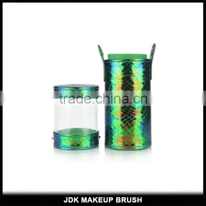 Private label Vegan makeup brushes rainbow color makeup brush set