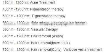 elight hair removal machine ipl hair removal Skin Rejuvenation with 7 filters