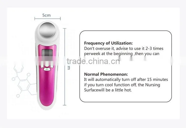 japanese famous Heat Care face massage roller