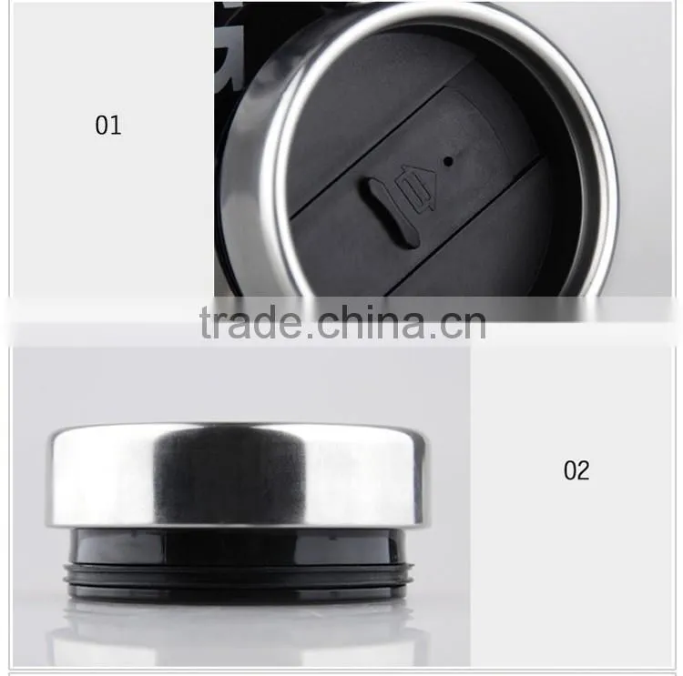Self Stirring Coffee Mug Wholesale Stainless Steel Coffee Mug Print Thermal Mug
