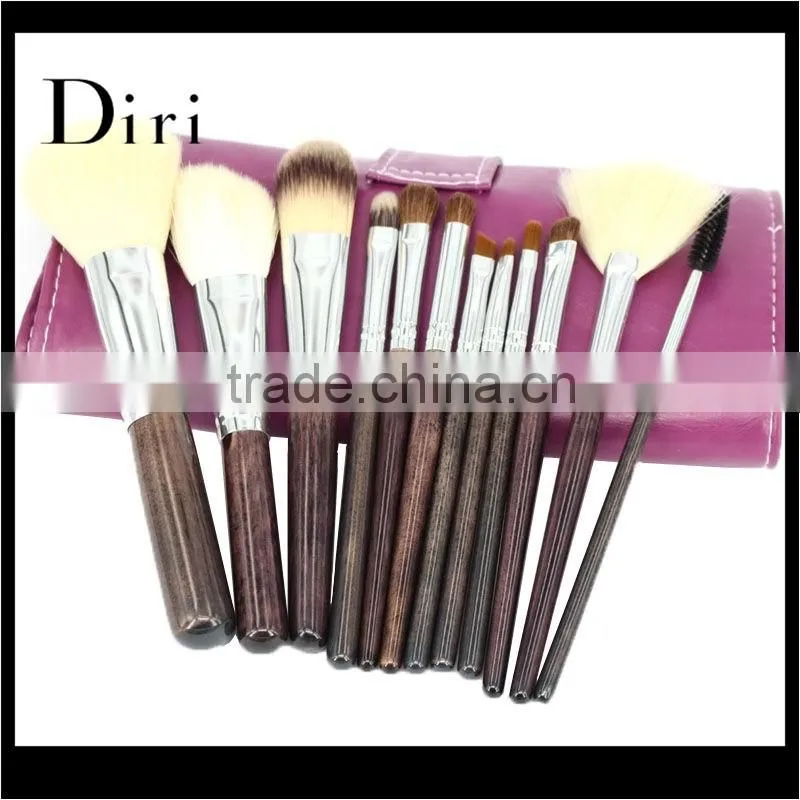 Purple makeup brush sets best seller make up brush set synthetic Pro makeup brushes