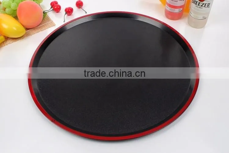 Japanese Style Plastic round Anti-slip Tray