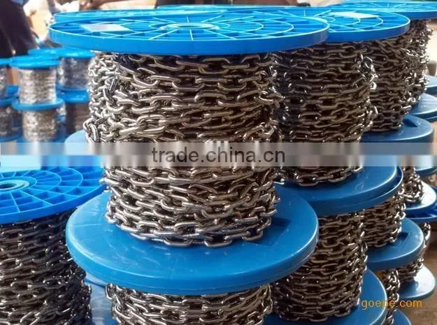 Q235 Galvanized Long Welded Link Chains manufacturer Anchor Chain