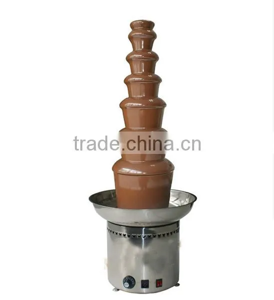 factory price 7 tiers chocolate fountain