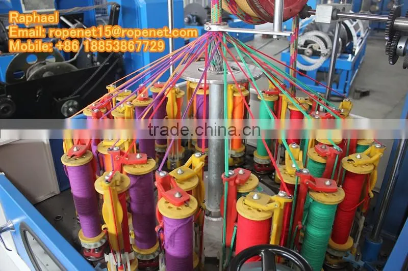 braiding machine for shoelace/braided rope machine: https://youtu.be/Tz5PZxiovHo