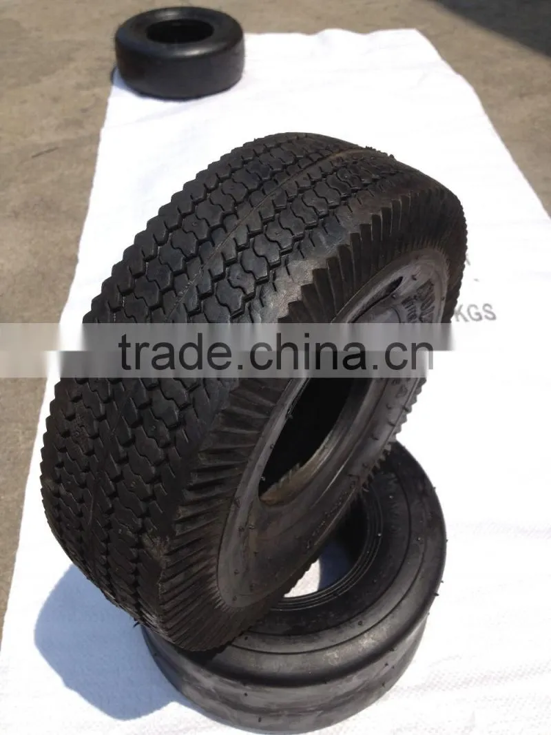 4.10/3.50-4 pneumatic handtruck wheel hand trolley lawnmower wheel