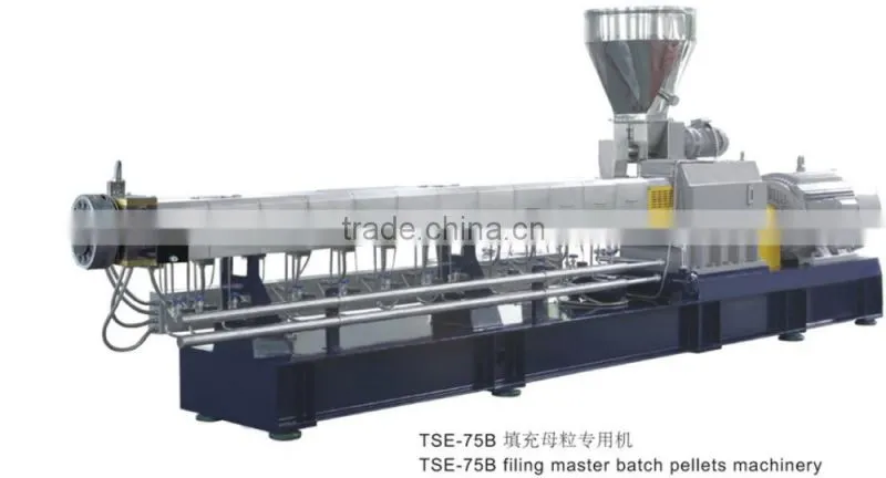 Haisi PP/PC+GF/PBT pellet granulator for plastic pelletizing