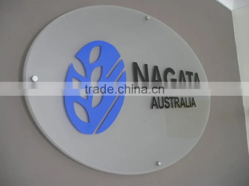 acrylic door sign