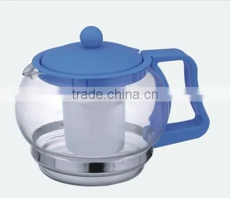 2016 hot sell high quality HGB glass tea pot glass coffee pot