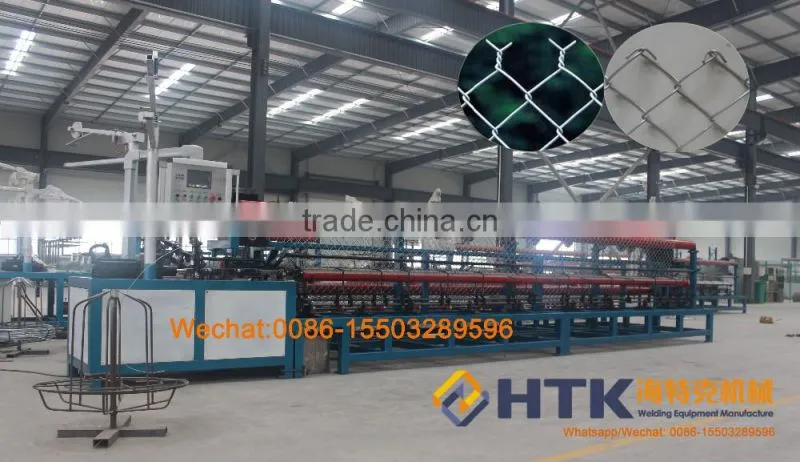 double spiral automatic chaing link fencing machine