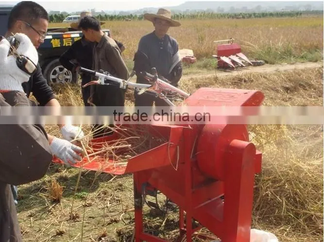 2016 great performance paddy thresher machine