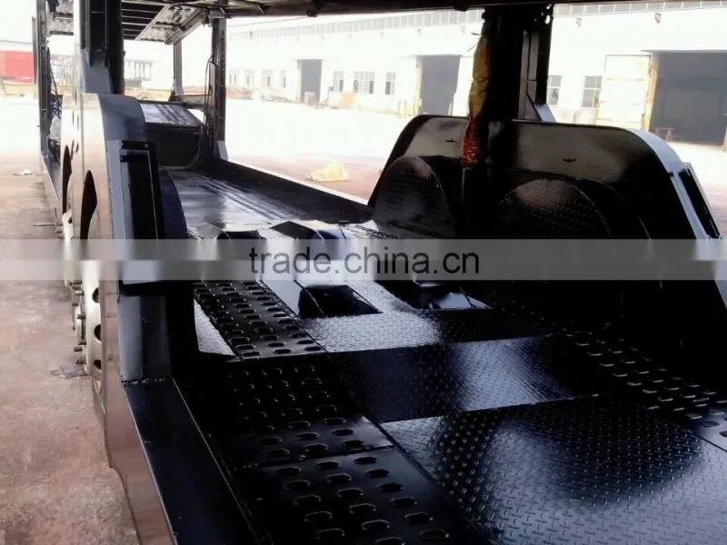 Manufacturer 2 Axles Car Carrier Semi Trailer