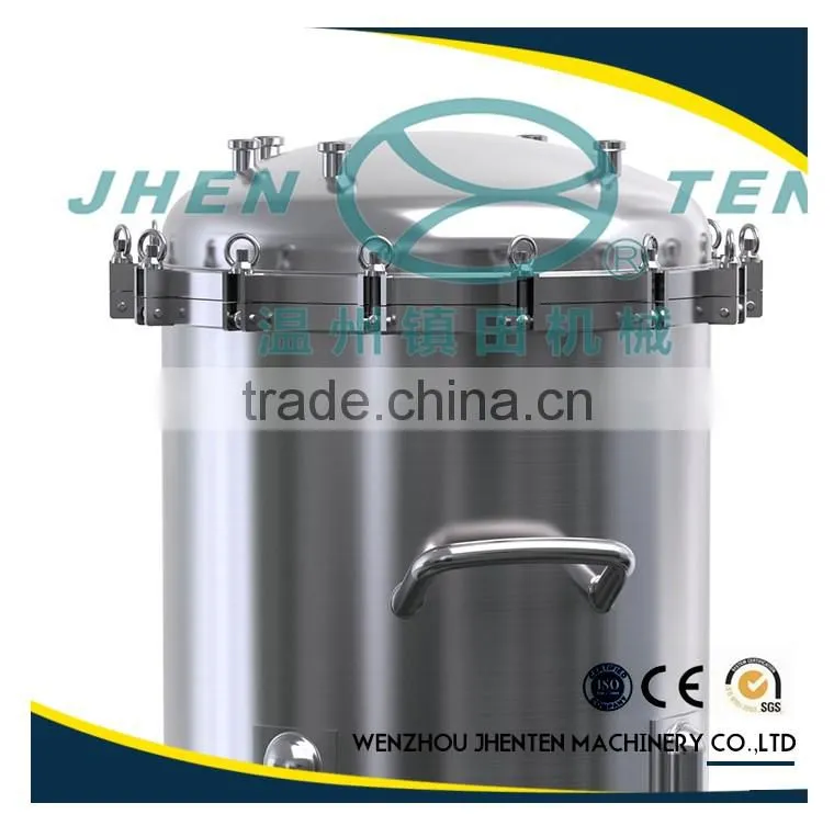 Factory wholesale SS304 SS316 mobile stainless steel storage tank with price
