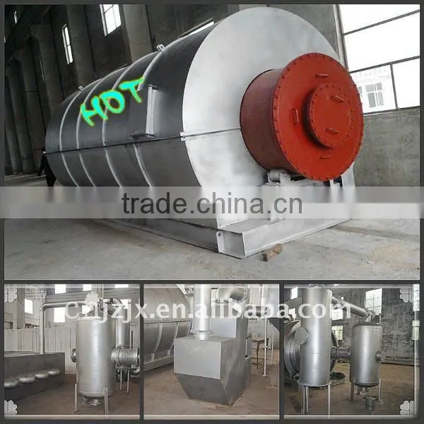 municipal solid waste tyre and plastic disposal machine with high working efficiency