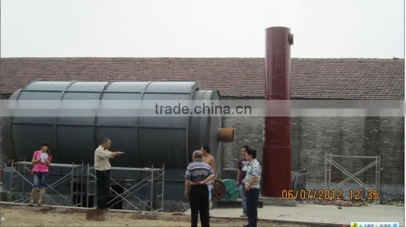 Small Plastic Pyrolysis Machine/Plastic Film Pyrolysis Machine