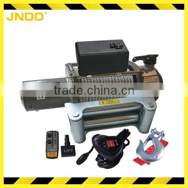 Waterproof 16800 lb power motor Truck Electric Winch