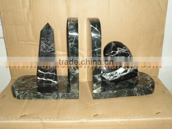 DECORATIVE MARBLE BOOKENDS