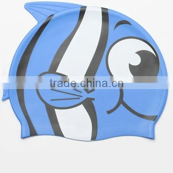 Fashion animal print 100% food grade silicone caps for kids