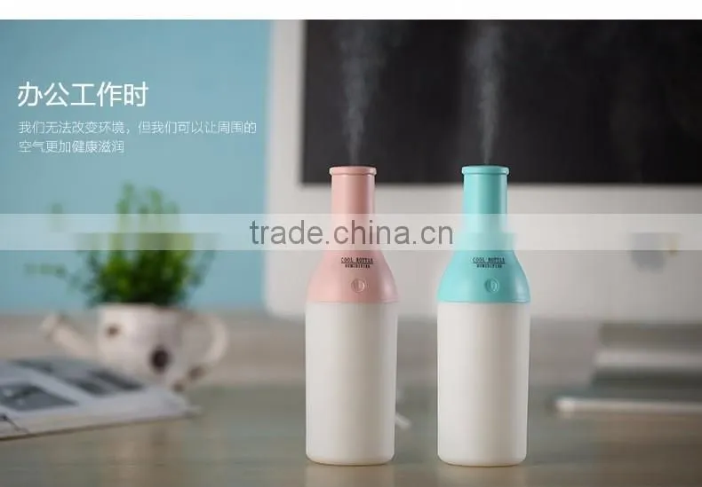 Multifunction Cool Facial Mist Sprayer, Fresh Air humidifier with Night Light