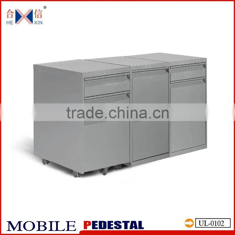 Office furniture 3 drawers fixed pedestal for office desk