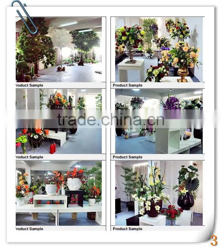 SJ3001021 Garlands decorative Fern artificial grass bush plastic