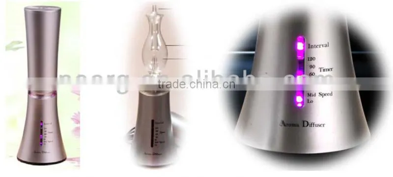 Multi-fucntion Elegant Glass LED Aroma Diffuser Nebulization Oil Diffuser