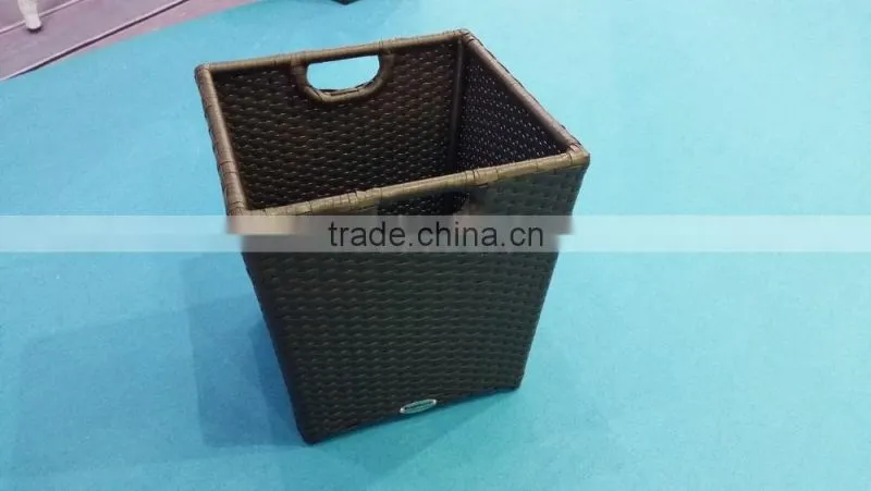 Storage Box with Rattan