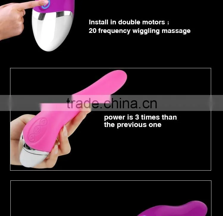 Double vibrating strengthen massager sexy toys for women