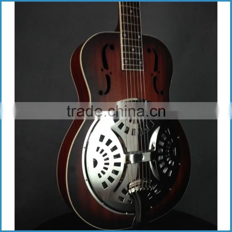 Resonator guitar with metal resonator, Dobro guitar, Blues resonator guitar