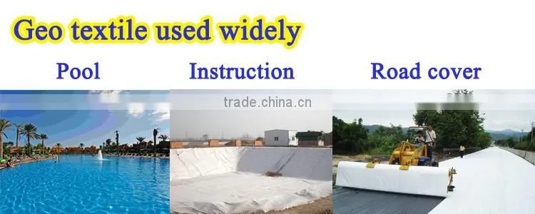 100% polyester non woven needle punched geotextile fabric supplier