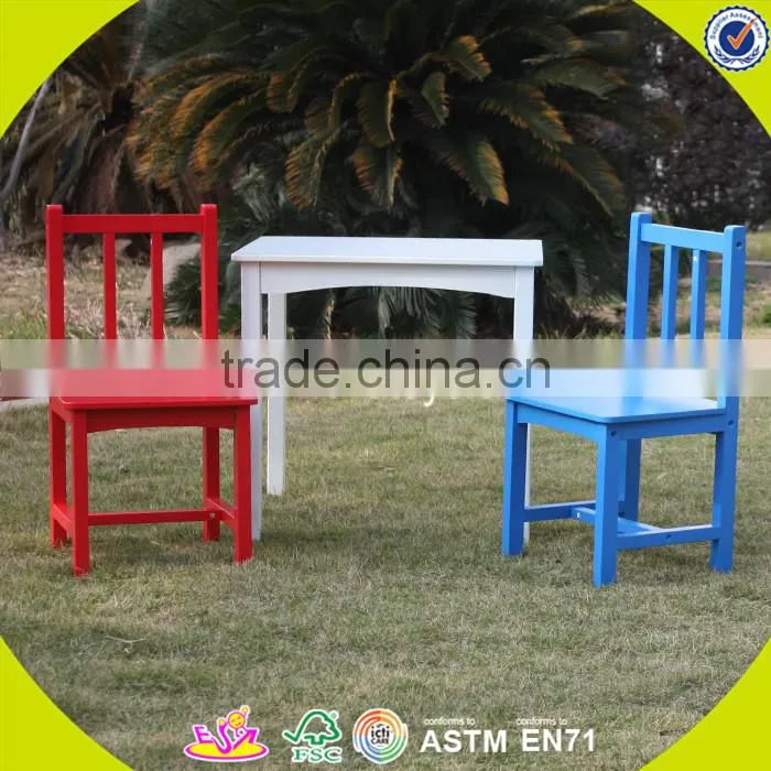 Wholesale Square table and chair wooden school furniture cheap square table and chair furniture suppliers W08G211