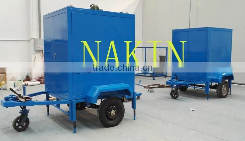 Hot selling Nakin ZYM Trailer Type Insulating Oil Process / Oil Disposal / Oil Flushing