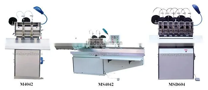 Flat and Saddle electric industrial booklet wire stapling publisher machine