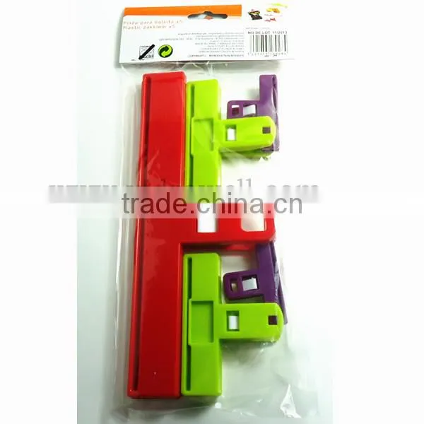MC-3441 5-Piece bag clip set