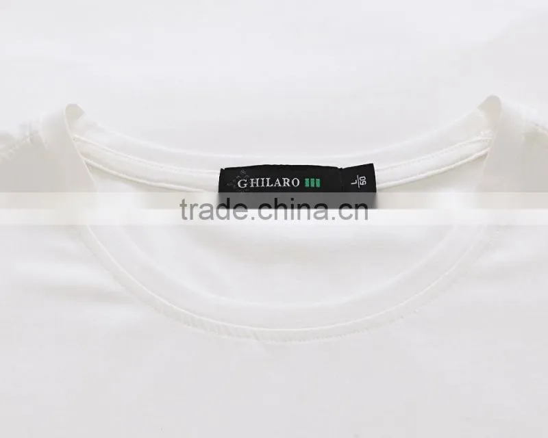 custom men cotton plain printing solid t shirt