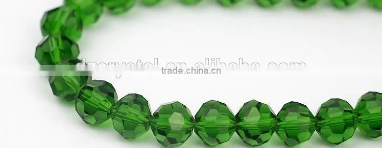 32 faces round crystal bead one hole bead for bracelet