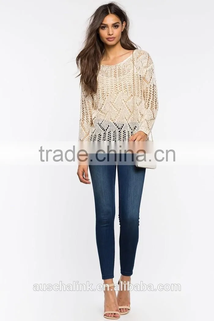 new arrvial lady sparkle sequin sweater 2016