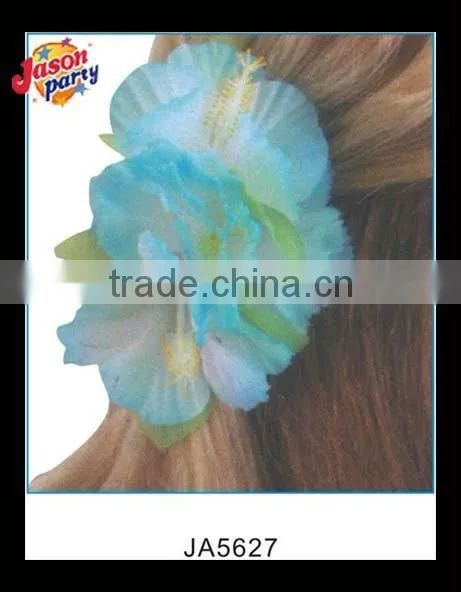 Nude Girl Beach Hawaii Flower Lei Hawaiian Hair Clips