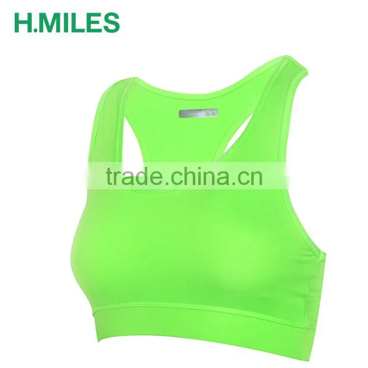 2017 Fashionable sexy yoga women's sublimation sports bra