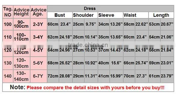2014 New Arrival Baby Kids Children's Girls Long Sleeve Lace Princess Dress With Belt SV012213 #