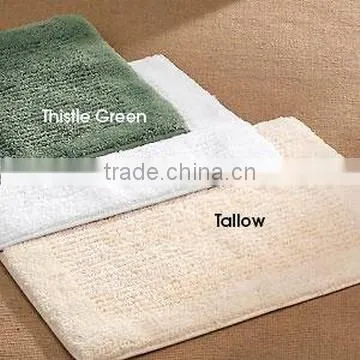 100% cotton bathroom mat