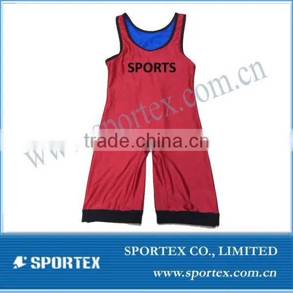 2015 Vintage Hot Selling Sportswear Bib Women's Navy Wrestling Singlet #MZ0527