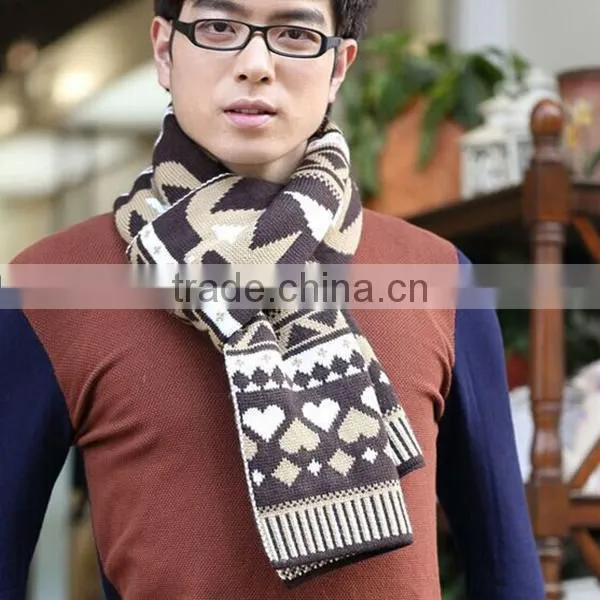 2016 Autumn Winter Scarf Black Thick Men Scarf Fashion Casual Scarf Men Audience Burst Models