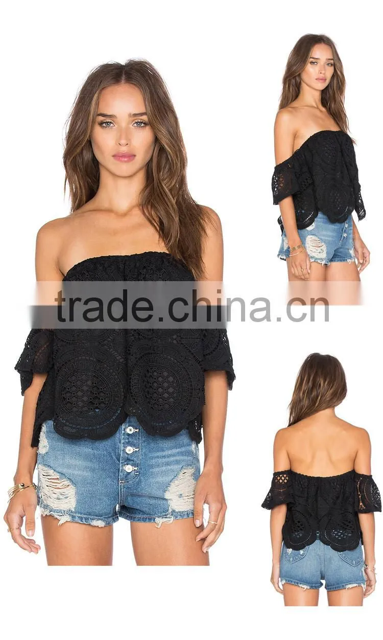 Sleeveless Sexy Ladies Panties Bra Elegant Blouse