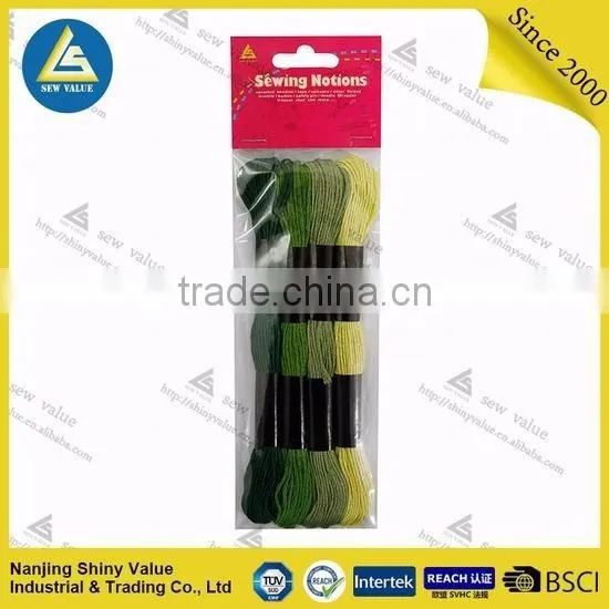 30s/2* 6 100% cotton embroidery thread