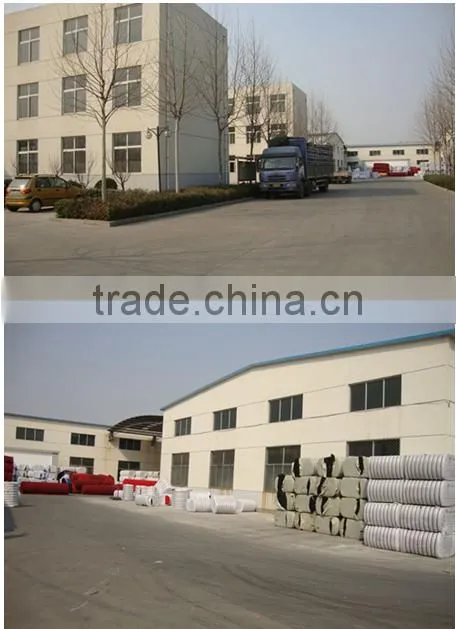 Polyester Non-Woven Needle Punch Stripe Pvc Backing Carpet China Manufacture