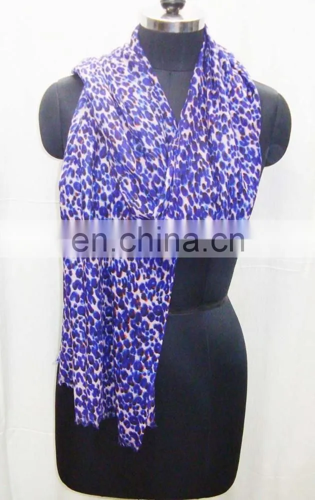 Animal print silk pashmina wool shawls,scarf