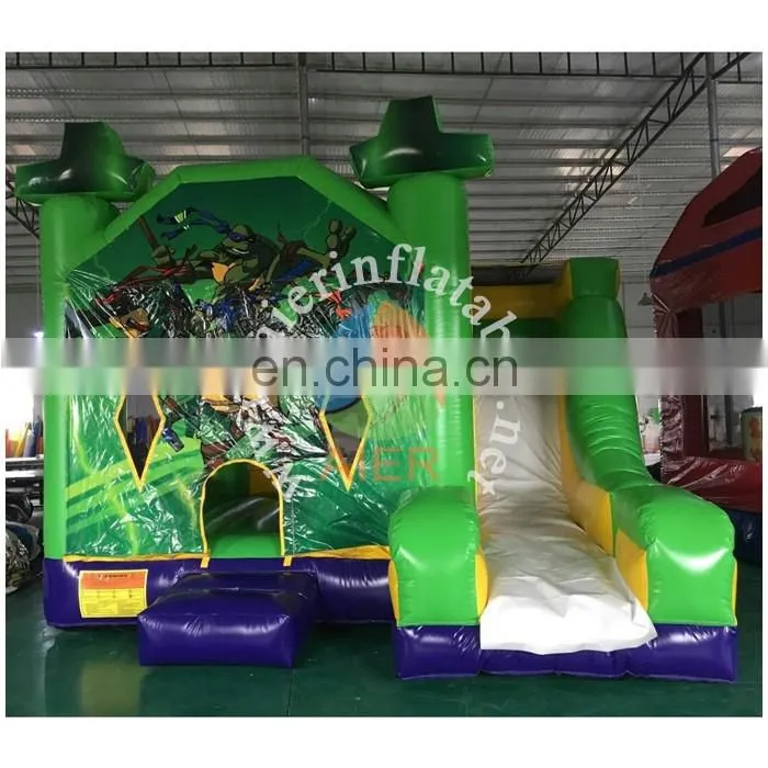 2016 Aier Popular inflatable castle slide