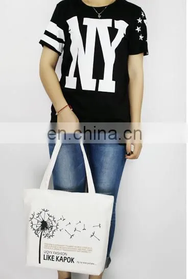 Hot sale USA market Canvas Women Shoulder Bag