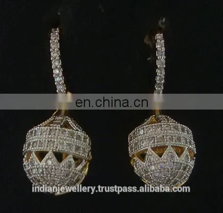 cubic zirconia jewelry ear cuffs manufacturer, cubic zirconia jewellery ear cuff exporter